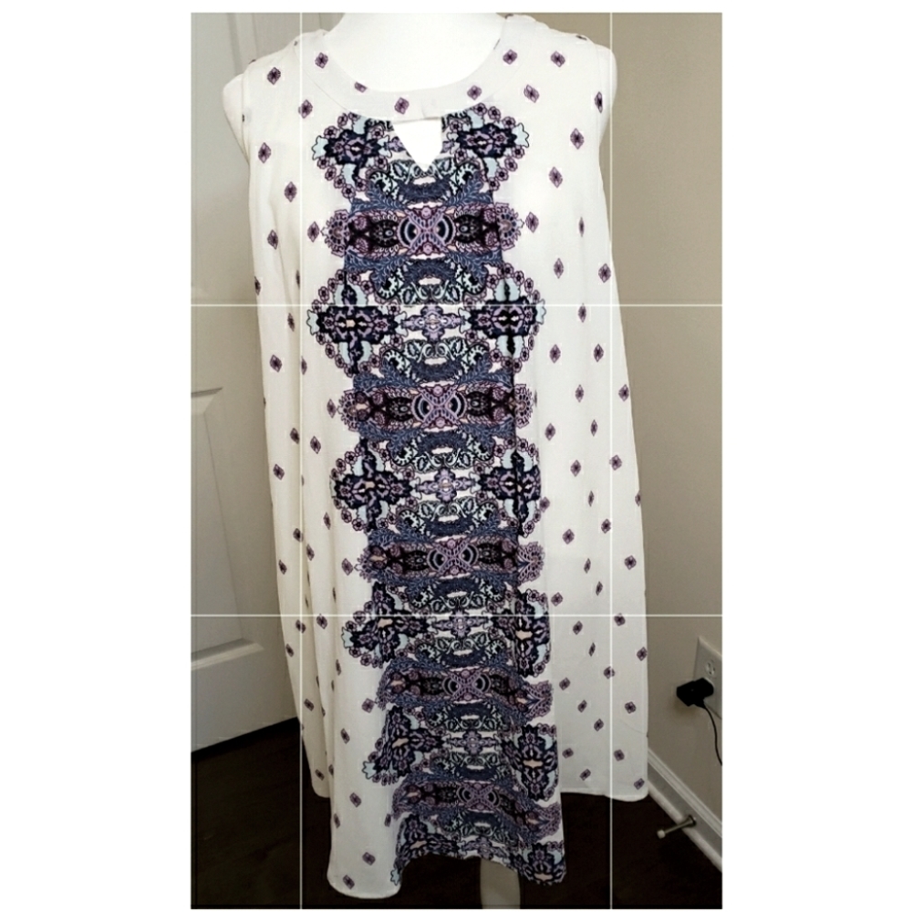 Xhilaration Sleeveless Short Mandala Dress